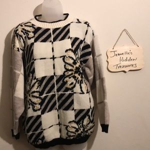 Spunky Graphic Sweater